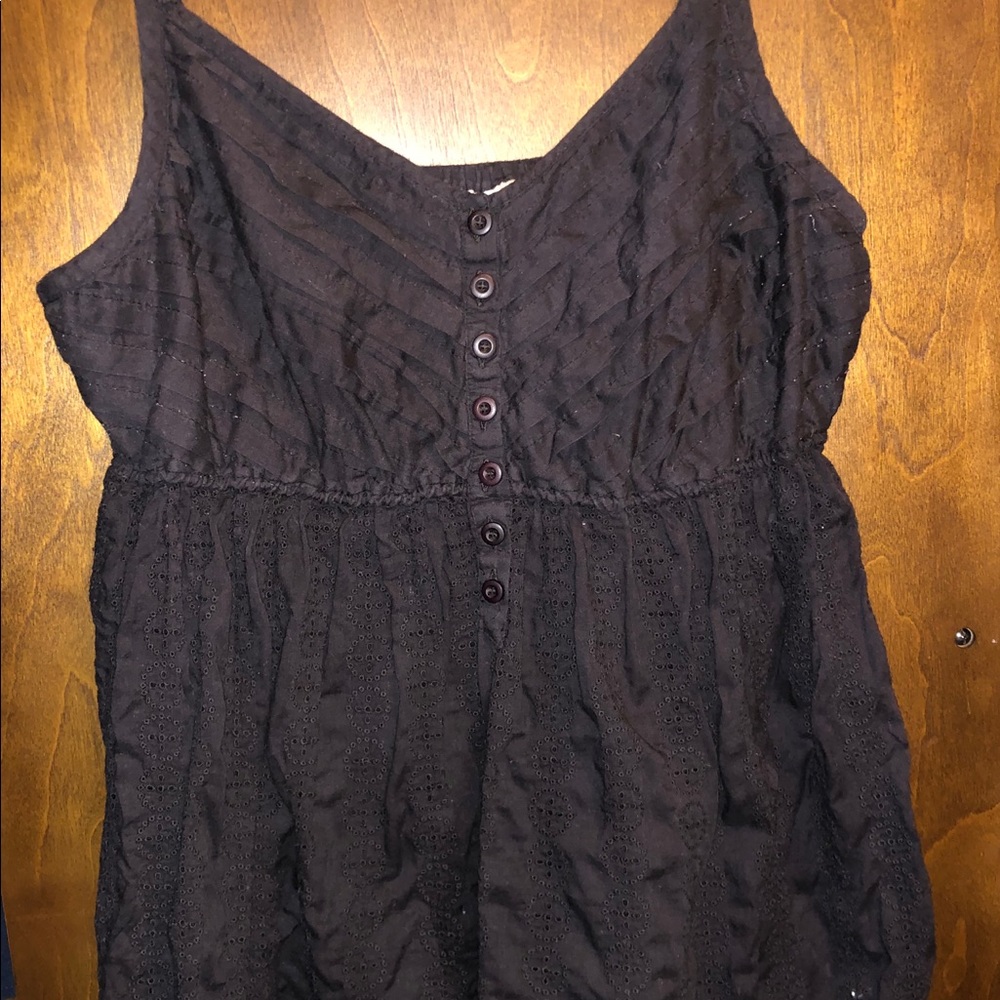 DKNY Eyelet Tank Top